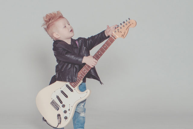 Never too young to rock!